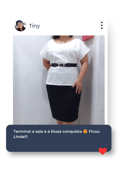 Depoimento de aluna do Costura para Iniciantes